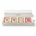 4er Macaron-box, gebrandet